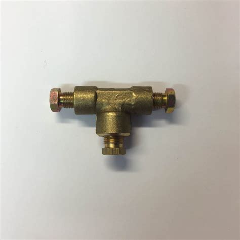 Тройник за медна тръба ф6/ф6/ф8 | Тидис Аутогаз