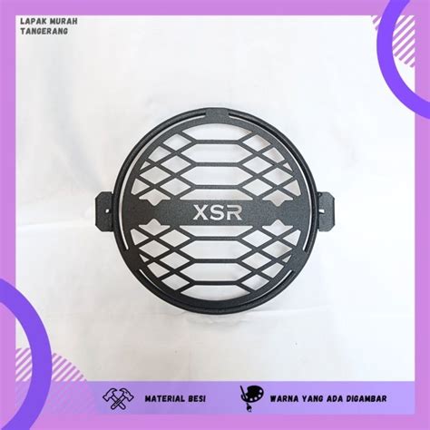 Jual Grill Cover Headlamp Xsr Aksesoris Lampu Motor Pelindung Lampu