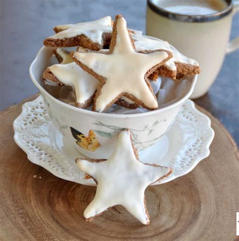 Zimtsterne Cinnamon Star Cookies Zesty South Indian Kitchen