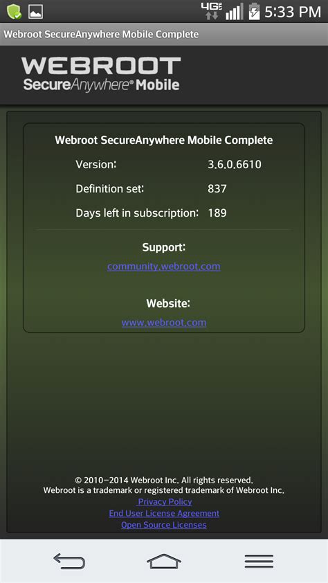 Android Mobile Cell Device Forcing An Update Webroot Community