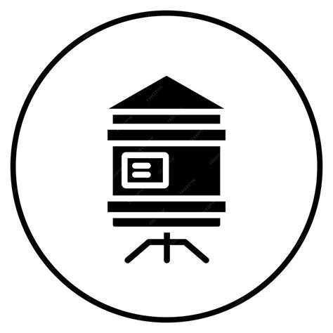 Premium Vector Water Tower Vector Illustration
