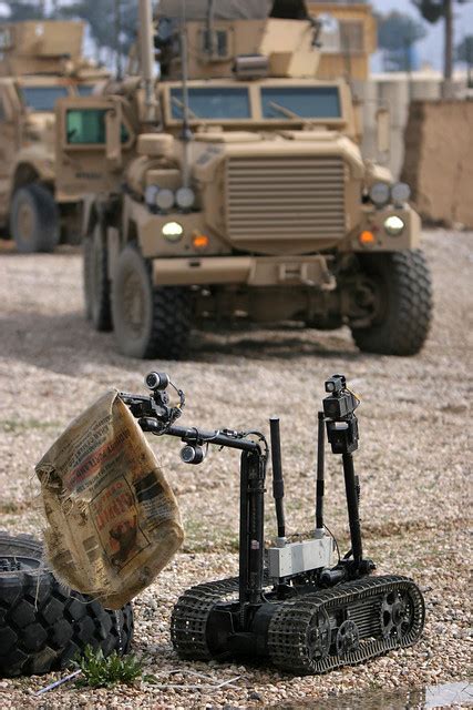 Robot Inspects Possible Ied During Training Flickr Photo Sharing