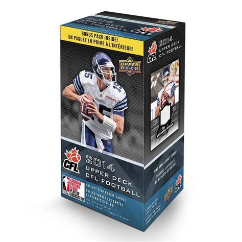 Upper Deck Cfl Football Pack Box Da Card World