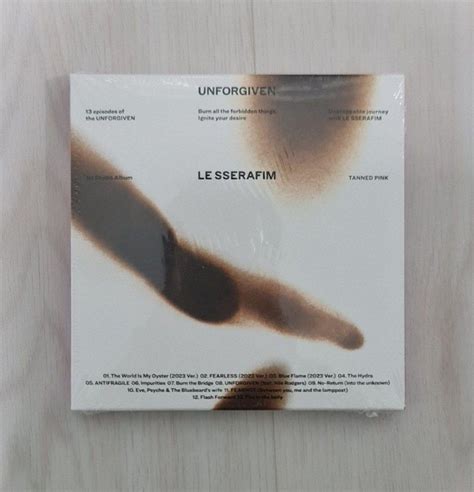 Wts Lfb Le Sserafim Unforgiven Sealed Sakura Compact Album Hobbies