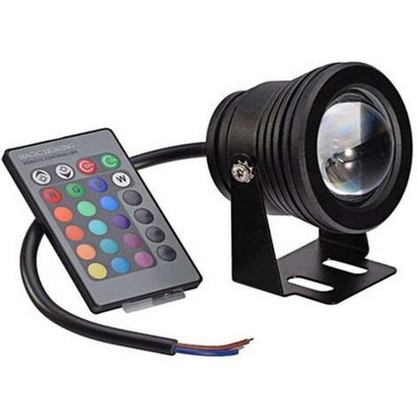 Minkurow L Mpara De Fuente De Piscina Led Control Remoto Luz