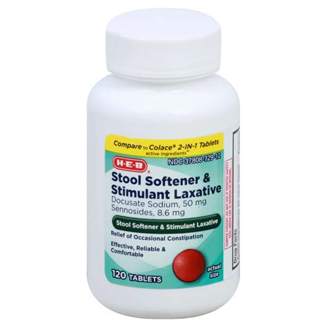 Walgreens Stool Softener Plus Laxative Tablets 55 Off