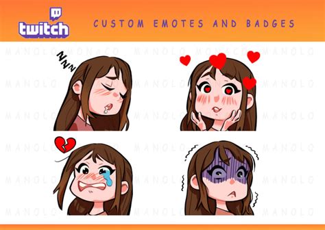 Create Custom Twitch Emotes And Sub Badges In 24 Hours By Manolomonaco