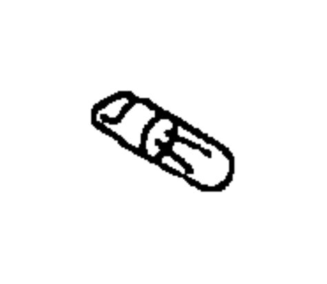 MS820083 - Chrysler Bulb. 14v 1.4w. Bulblamp, blub | Factory Chrysler ...