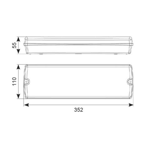 Ip65 Guardian 3w 6500k Led Slim Bulkhead