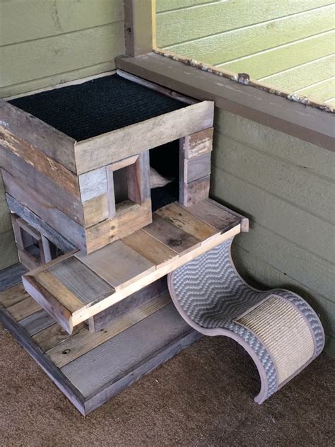 Homemade Cat House Plans Cat House Diy Outdoor Cat House Cat House