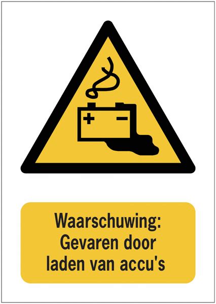 Waarschuwingsborden En Stickers Elektriciteitsgevaar Seton Belgi