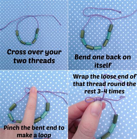 How To Tie A Slip Knot For A Bracelet