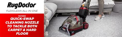 Rug Doctor Flexclean All In One Floor Carpet Cleaner Redblack