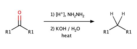 Wolffkishner Reduction Reaction Chemtalk