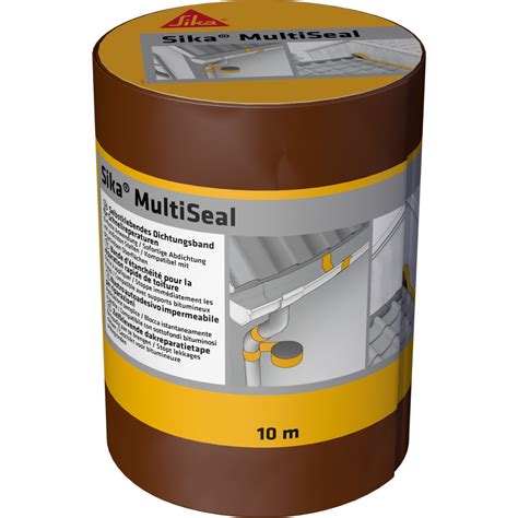 Sika Sika Multiseal Bande D Tanch It Bitumeuse Mm X M Gris