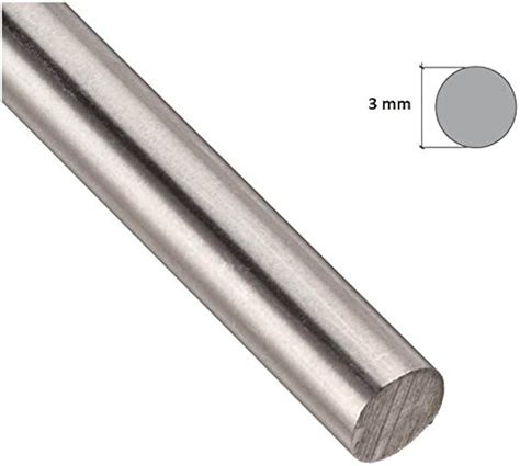 Mm X Mm Stainless Steel Solid Round Rod For Diy Off