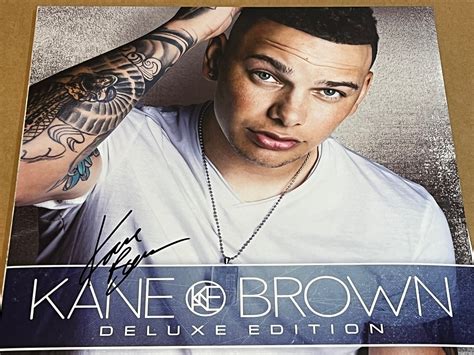 Kane Brown Signed Autographed Deluxe Edition Record Album Lp Etsy