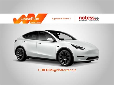 Tesla Model Y75 Kwh Dual Motor Long Range 4wd Noleggio Lungo Termine