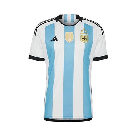 Argentina Home 3 Star Campeones Del Mundo World Cup Jersey Kit 2022 23