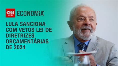 Lula sanciona vetos Lei de Diretrizes Orçamentárias de 2024