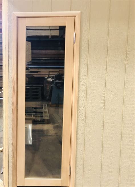 Cedar Sauna Door Full Glass Homecraft Saunas