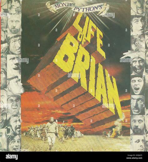 Vintage Single Record Cover Life Of Brian Das Leben Des Brian