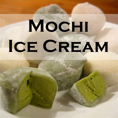 Mochi Ice Cream Recipe Serving Ice Cream