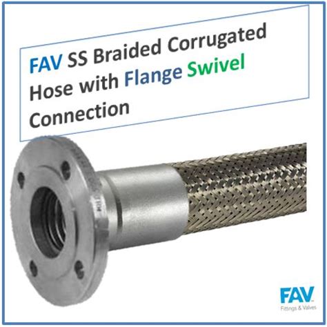 Ss Flexible Hose With Flange Swivel Connection Fav