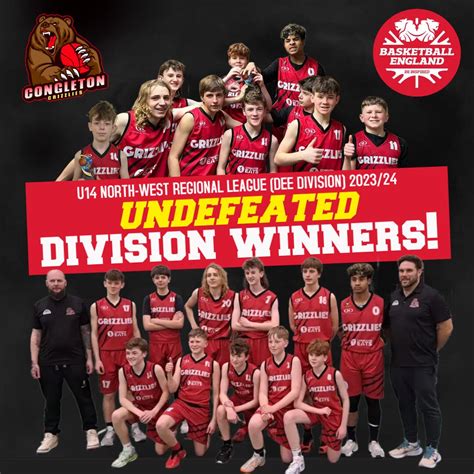 U16s National Team 2024 25 Teams Congleton Grizzlies