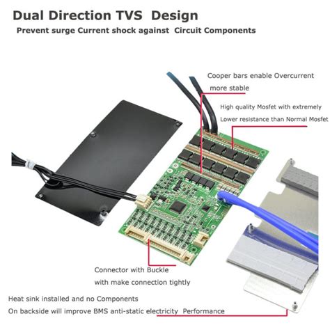 S To S Lithium Or Lifepo Battery Smart Bluetooth Bms With A