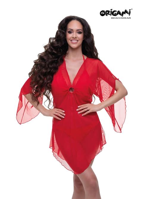 Mykonos Red BW Origami Bikini Origami Bikini weboldal és webáruház