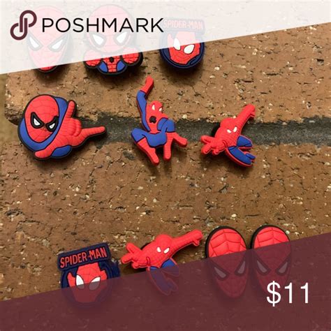 Spiderman Croc Jibbitz Spiderman Kids Accessories Crocs