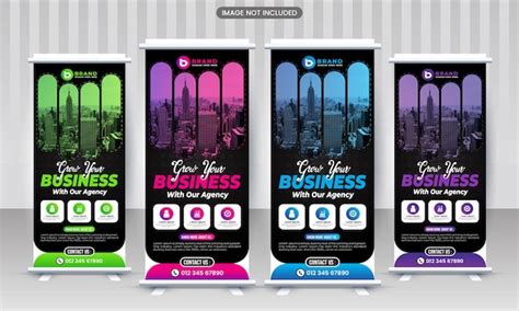 Premium Vector | A display of various banners for give your business ...