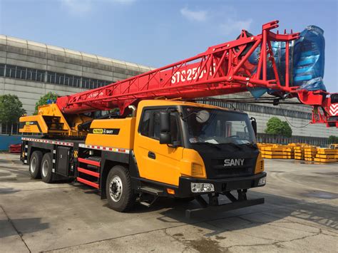 Купить автокран PALFINGER SANY STC250T5-5 (-30С) грузоподъёмностью 25 ...