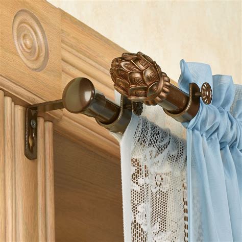 Bud Double Curtain Rod Set - 28" to 170"