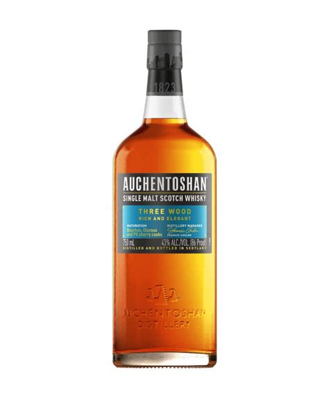 Auchentoshan Three Wood Single Malt Scotch Whisky