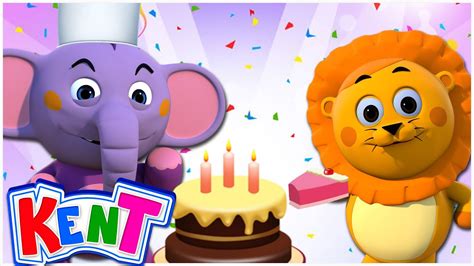 Kent The Elephant 123 Lets Bake A Cake Nursery Rhymes And Kids Songs