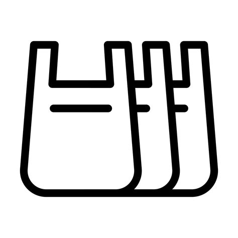 Plastic Bags Icon Design 20121910 Vector Art At Vecteezy