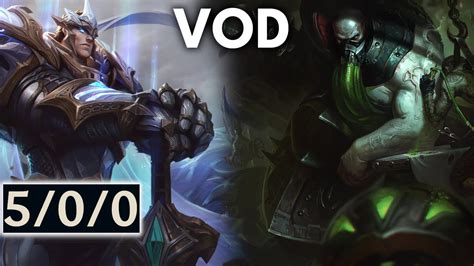 Garen Vs Urgot High Elo Soloq Patch Erislash Vods Youtube