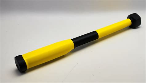 Lexica Hammer Made Of Black Metal With A Rubberized Ergonomic Yellow