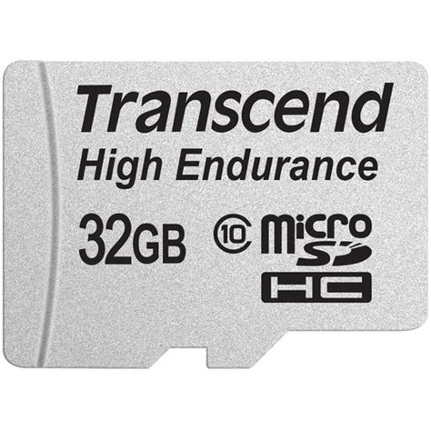 Transcend 32GB High Endurance MicroSDHC Memory Card