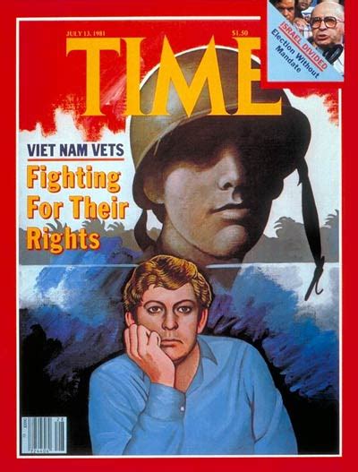 Time Magazine Cover Vietnam Vets July Vietnam War