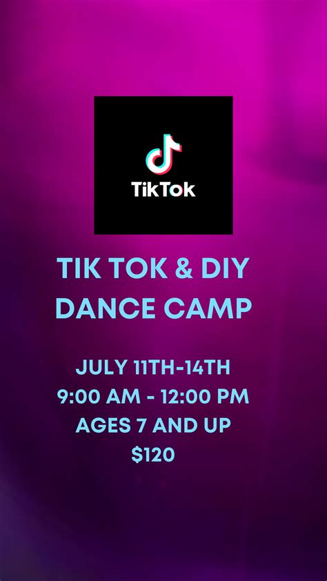 Tik Tok Summer Camp