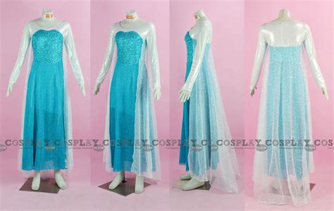 Custom Elsa Cosplay Costume from Frozen - CosplayFU.com