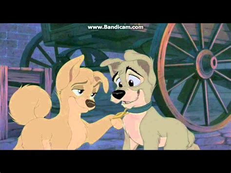 Lady And The Tramp 2 Scamp S Adventure Scene Scamp Meets Angel