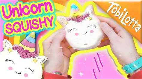 PAPIER SQUISHY Einhorn Zeichnen Einfach Basteln Kinder VanillaClub