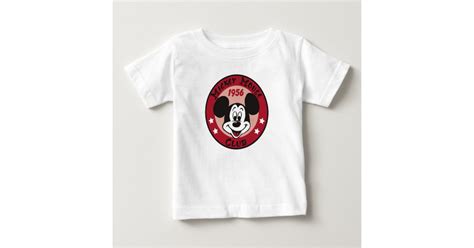 Mickey Mouse Club 1956 logo design Baby T-Shirt | Zazzle