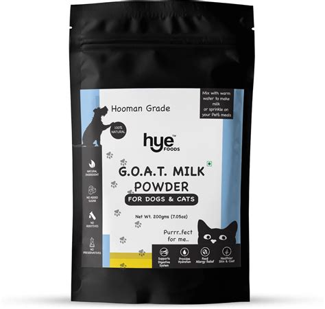 Amazon HYE FOODS Goat Milk Powder For Pets Nutrient Rich Milk