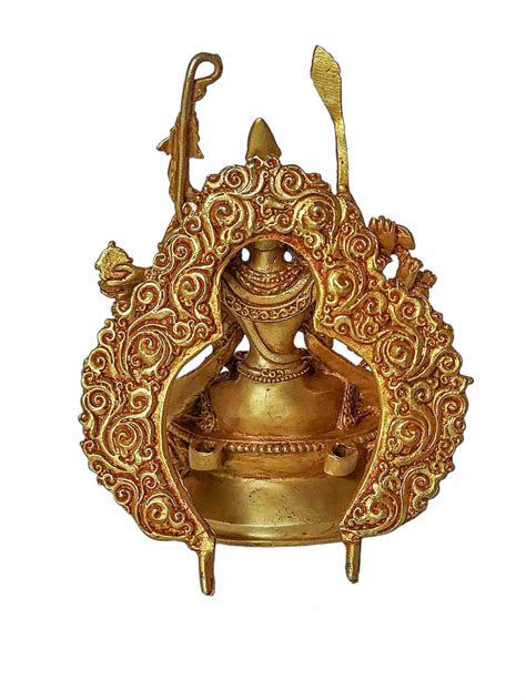 Buddhist Handmade Statue Of Chundi Full Gold Plated Cundi Chandi