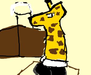 Friendly Giraffe - Drawception